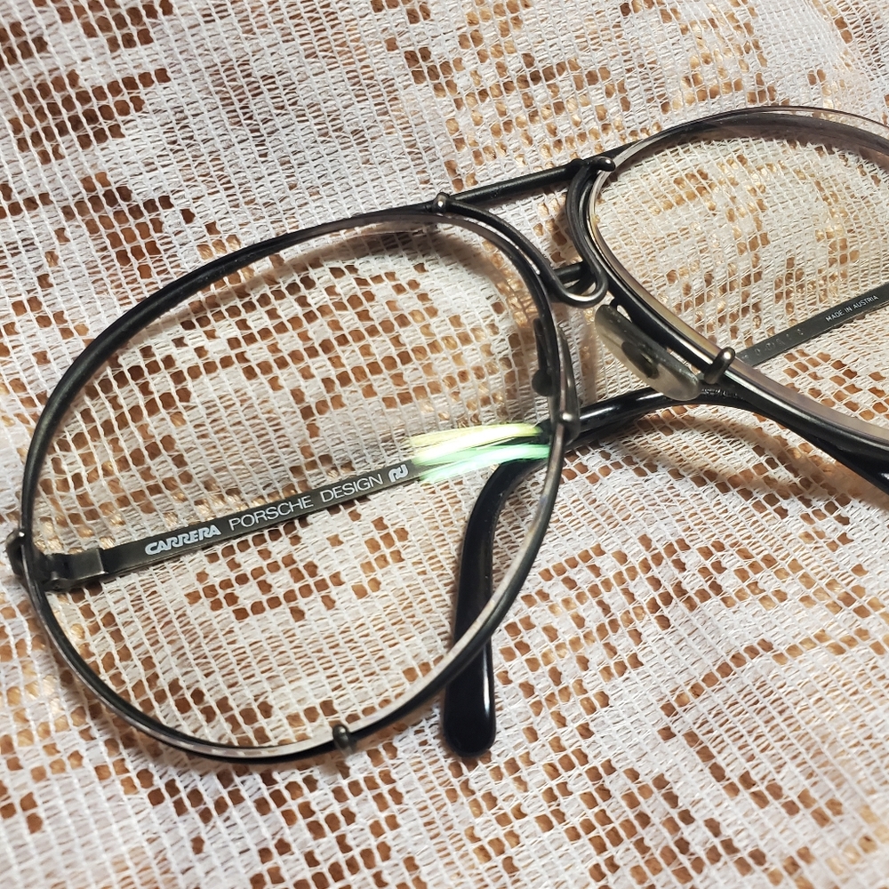 Vintage CARERRA Porsche Gonzo Eyeglasses Frames Made in Austria
